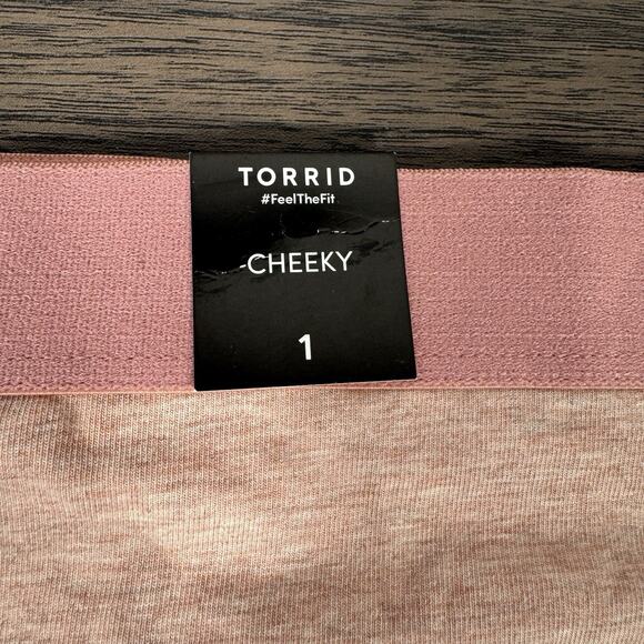Torrid Blush Pink Cheeky Panties – Soft Stretch Everyday Underwear - Picture 2 of 4